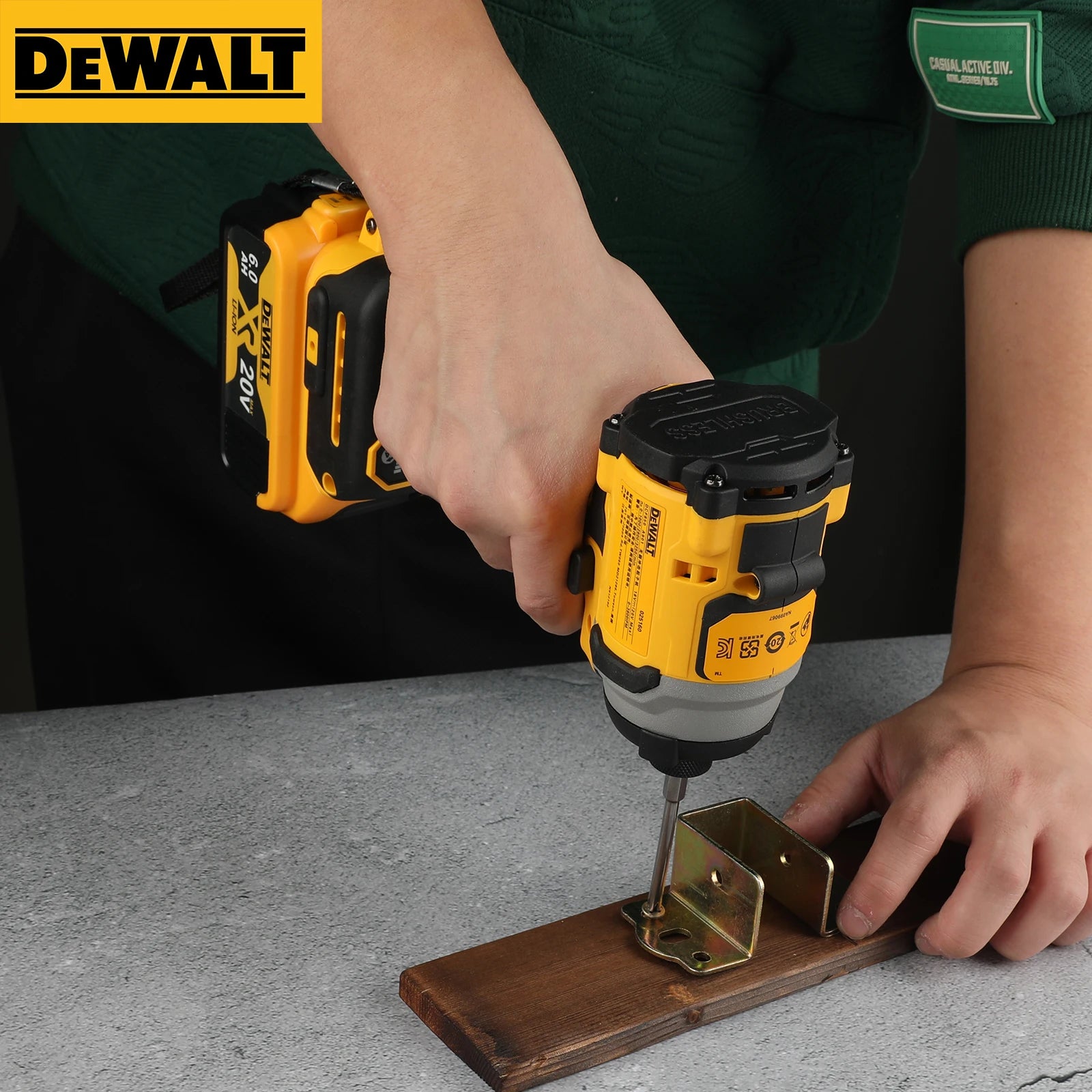 Dewalt DCF850 Cordless 20V electric screwdriver, Lithium Battery