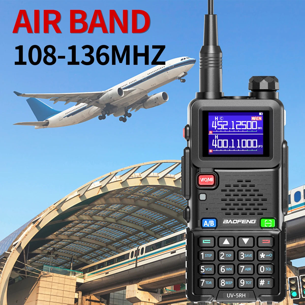 Air Band Walkie Talkie Long Range Wirless