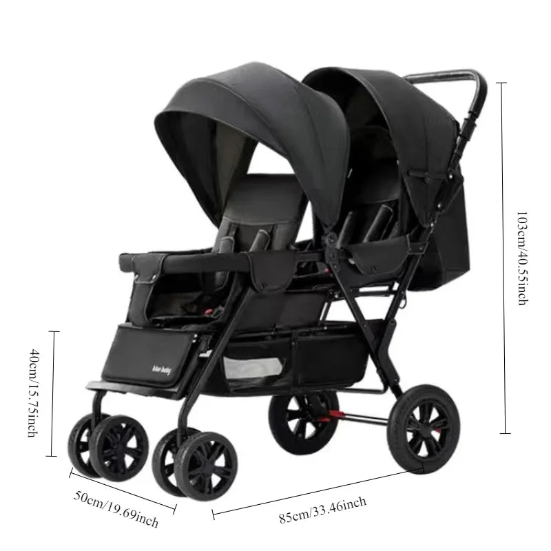 Double Baby Stroller