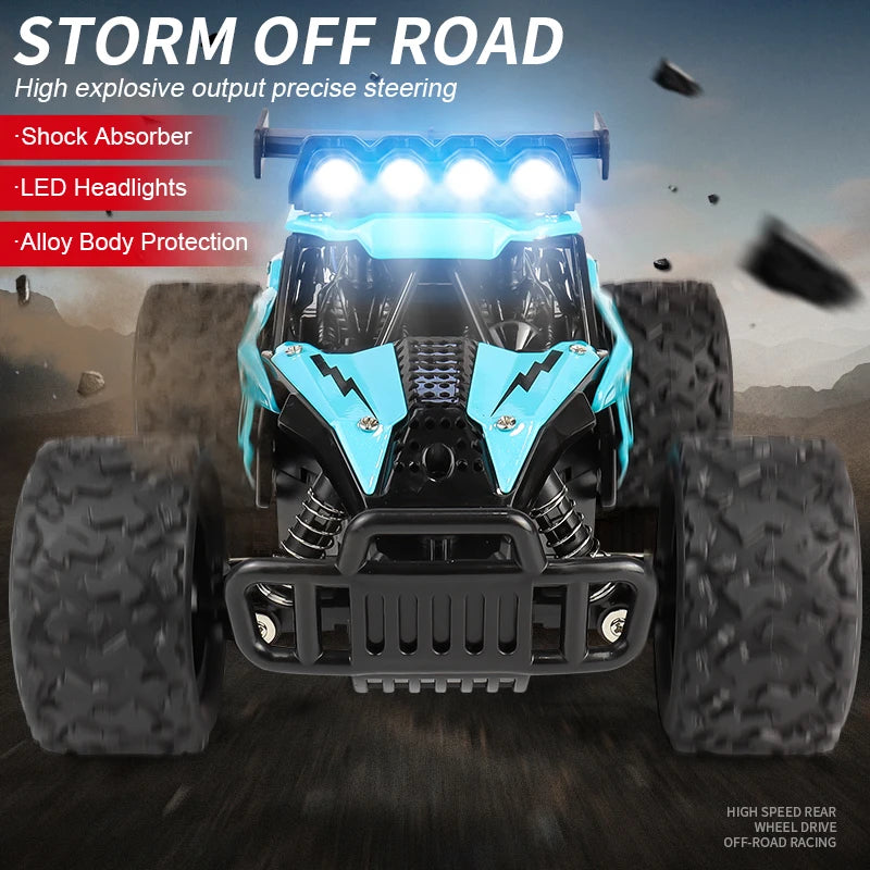 Racing Toy Car RC8 2.4GRC Proportional Throttle Alloy Remote Control Car