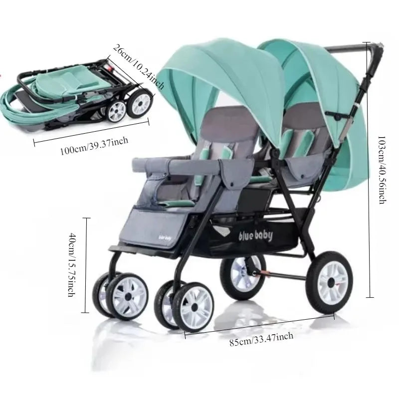 Double Baby Stroller
