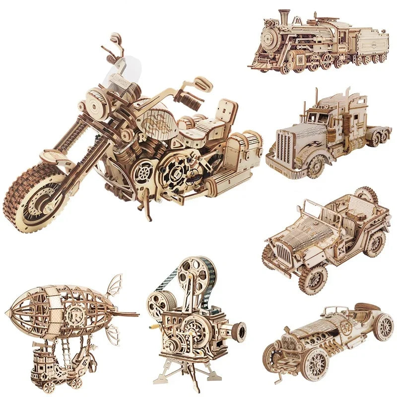 3D Wooden Puzzle
