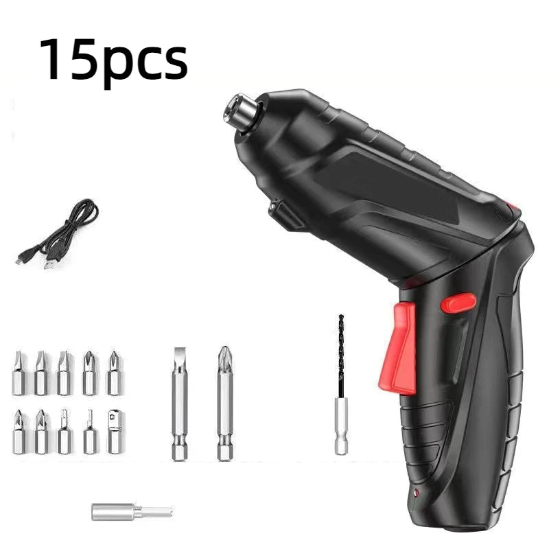 Electric screw driver Mini Household Electric Drill Rotated Cordless Screwdriver
