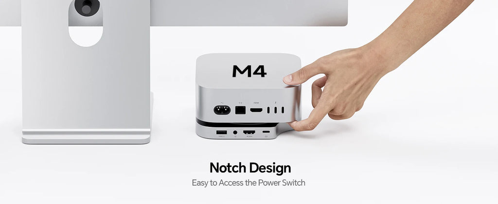 Mac Mini M4 Dock with 4TB SSD Enclosure,