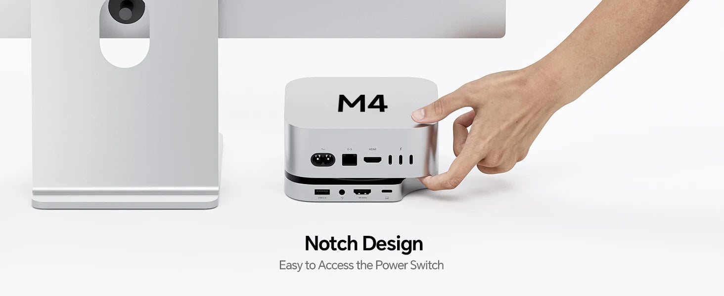 Mac Mini M4 Dock with 4TB SSD Enclosure,