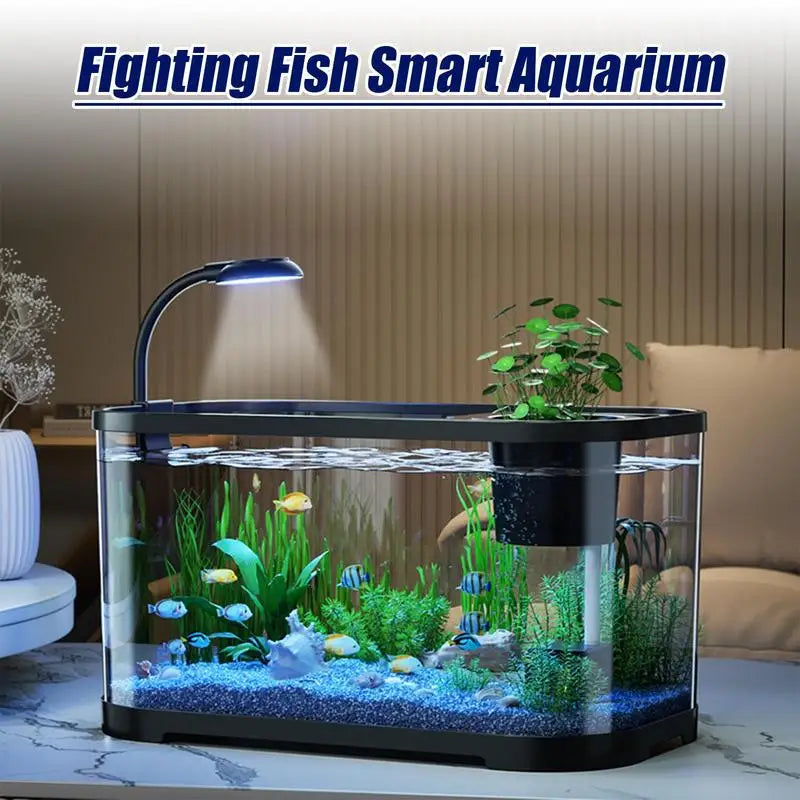 Aquarium Kit Small Betta Fish Tank