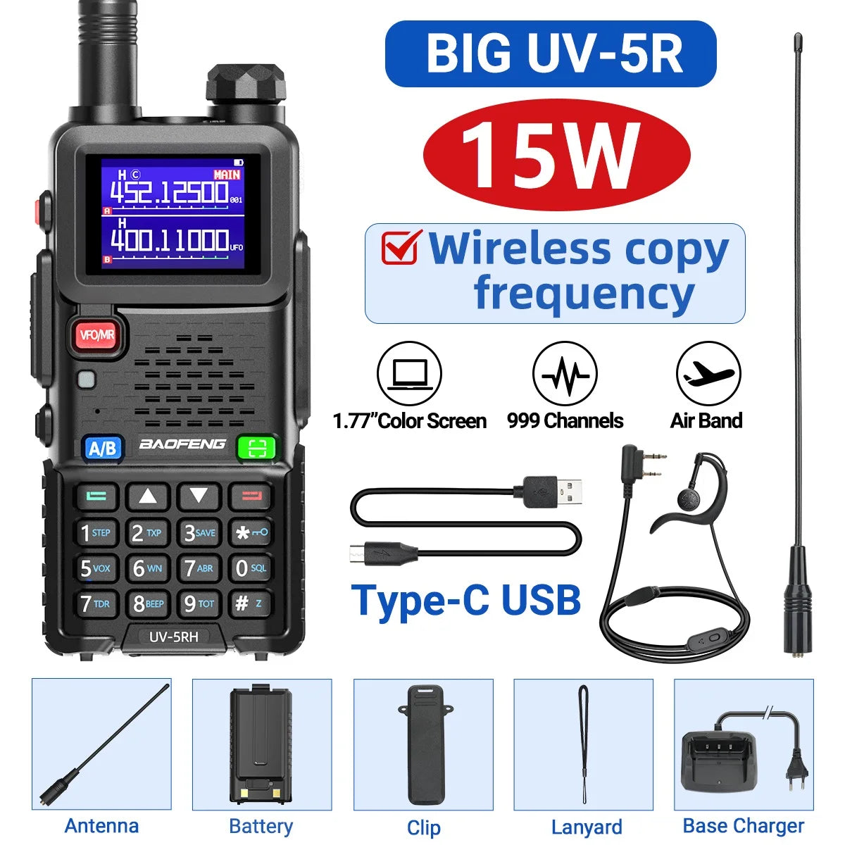 Air Band Walkie Talkie Long Range Wirless