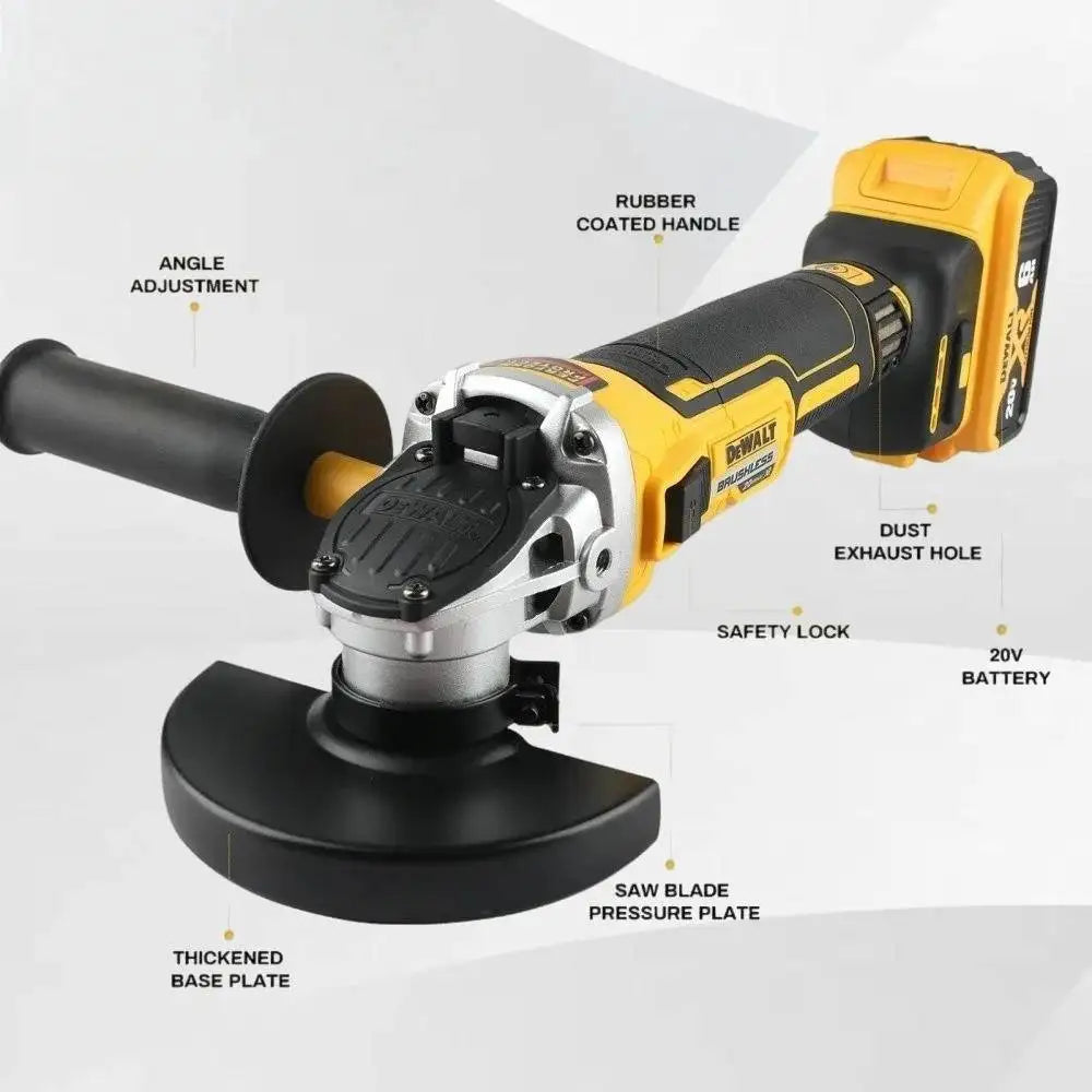 DEWALT 20V  Angle Grinder,DCG416B 125mm Wireless