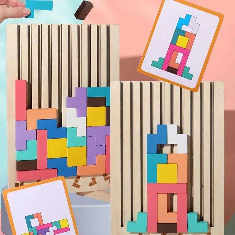 Montessori Wooden Puzzle Toy