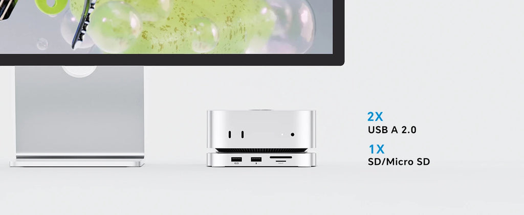 Mac Mini M4 Dock with 4TB SSD Enclosure,